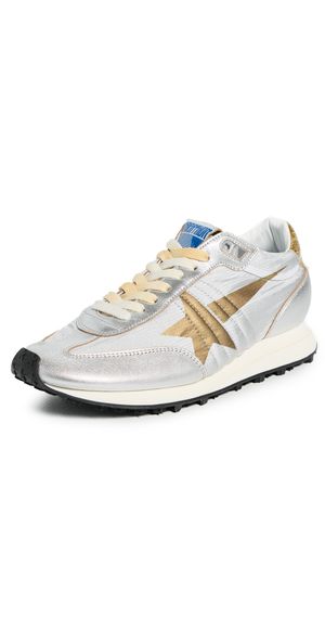 Golden Goose Running Marathon Sneakers Silver/Gold 36