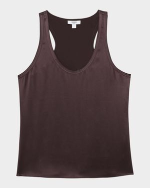 Racerback Silk Tank