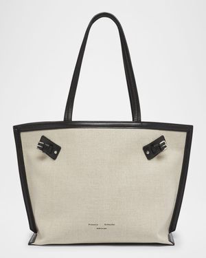Days Linen & Leather Tote Bag