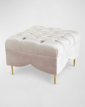 Valentina Tufted Ottoman