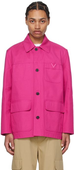 Valentino Pink Caban Jacket