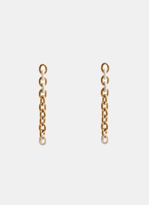Aec Paris - Boucles d'oreilles pendantes cygnus - Taille Unique - Blanc