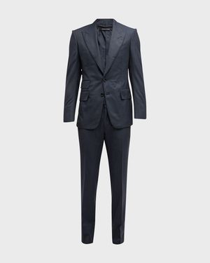 Men's Shelton Micro-Hopsack Suit