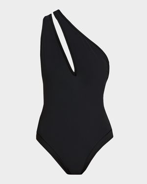 Signature Asymmetric One-Piece Swimsuit