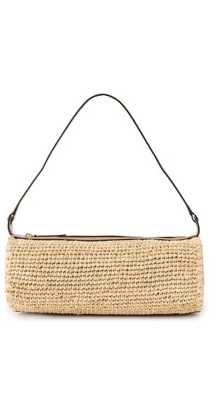 STAUD Mini Taru Raffia Bag Natural/Tan One Size