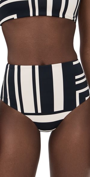 SIR. Pietra Classic High Bikini Briefs Milano Nero 3