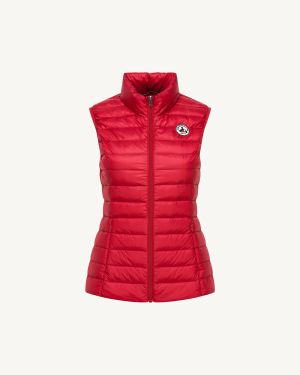 Jott - Doudoune légère sans manches seda - Taille M - Rouge