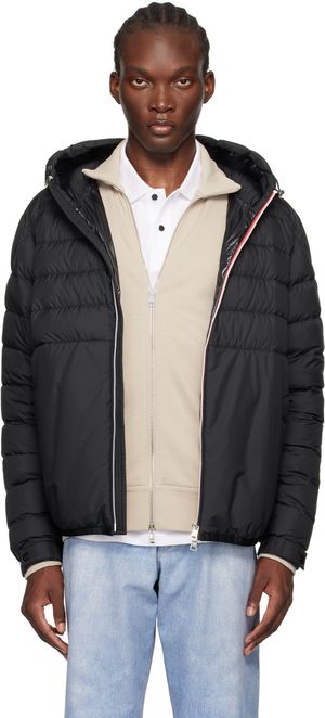Moncler Black Glarey Down Jacket