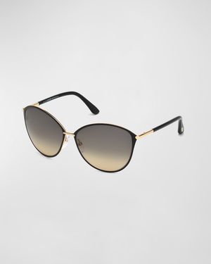 Penelope Metal Butterfly Sunglasses