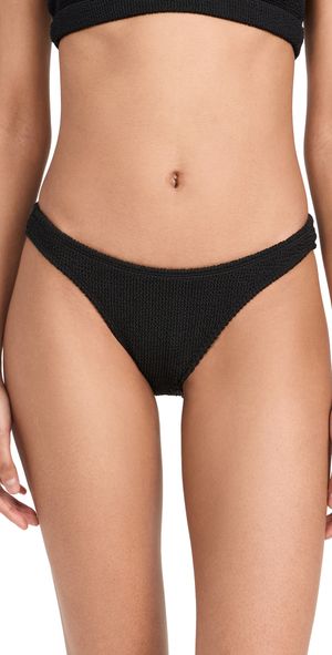 Good American Always Fits Bikini Bottoms Black001 S/M
