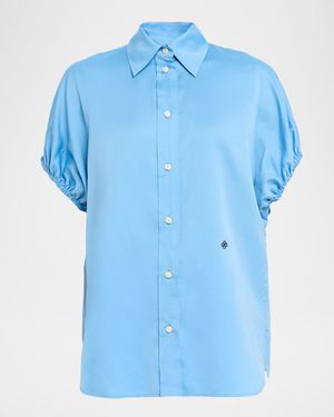 Lecce Cap-Sleeve Shirt