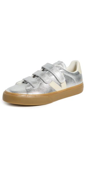 Veja Recife Logo Sneakers SILVER_PIERRE 36