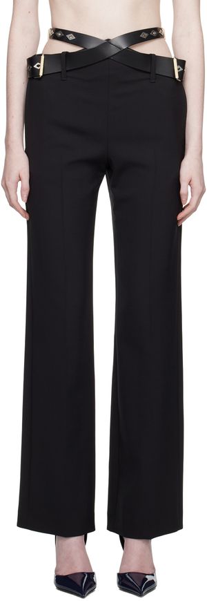 Dion Lee Black Constrictor Pants