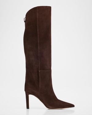Alizze 85 Suede Knee-High Boots