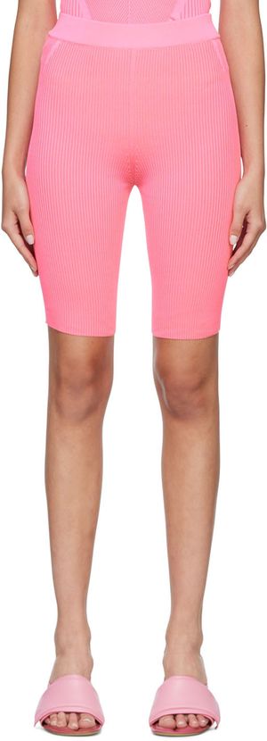 JACQUEMUS Pink Le Papier 'Le Short Lucca' Shorts