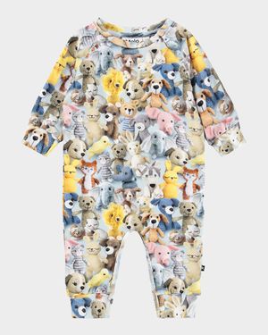 Boy's Fairfax Romper, Size Newborn-4T