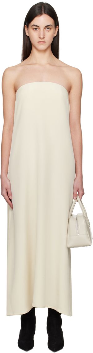 La Collection Off-White Joan Maxi Dress