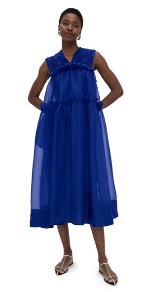 Lee Mathews Lois Dress Cobalt 0