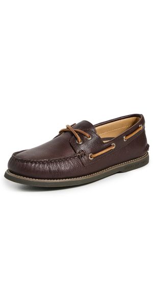 Sperry Gold Cup Authentic Original 2-Eye Boat Shoes OTHER BROWN 9