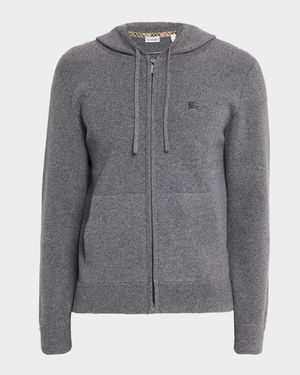 Men's EKD Cashmere-Blend Knit Hoodie