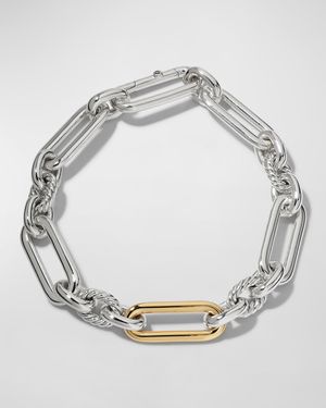 9.8mm Lexington Chain Bracelet in Silver and Gold