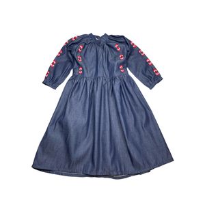 Bakker - Seconde Main - Robe enfant bleu - 10 ans - Taille 10A - Bleu