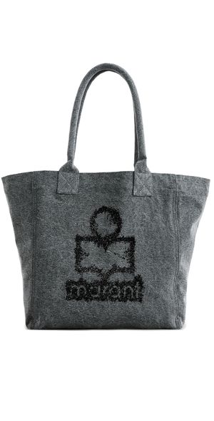 Isabel Marant Small Yenky Festive Snowy Tote Grey One Size