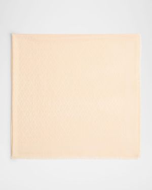 Toute La V Logo Jacquard Shawl