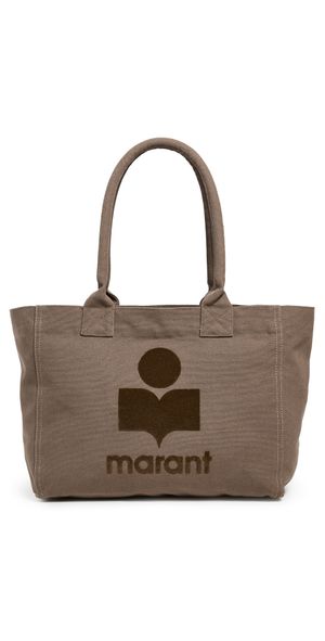 Isabel Marant Yenky Zipped Tote Khaki One Size