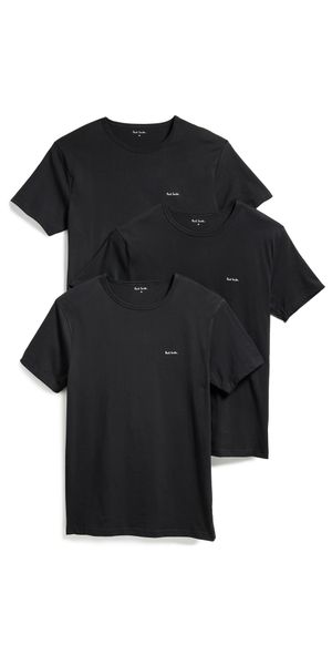 Paul Smith T-Shirt 3 Pack Black L