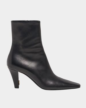 Jill Calfskin Ankle Booties