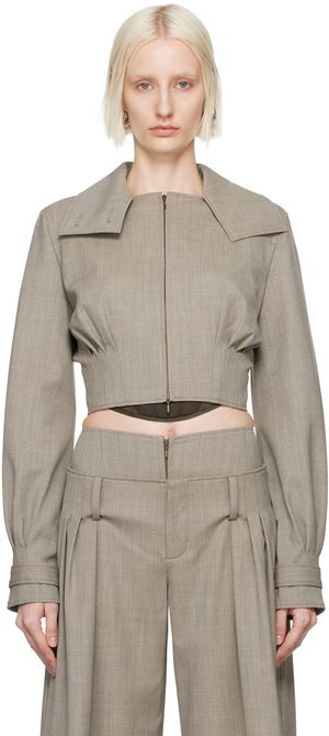 KNWLS Gray Bayon Jacket