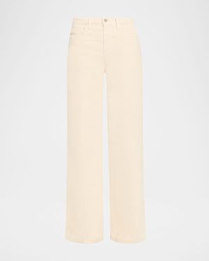Scottie High-Rise Wide-Leg Corduroy Jeans