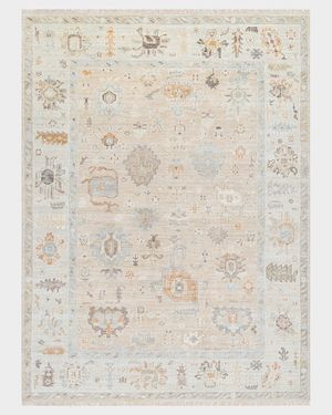 Antalya Hand-Knotted Rug, 6' x 9'