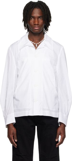 Simone Rocha White Workwear Shirt