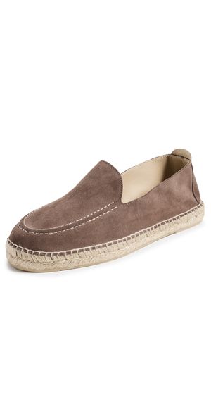 Manebi Suede Traveler Espadrilles Suede Moka 44