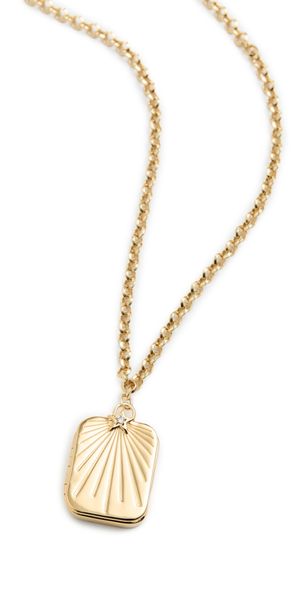HART HART x RMS Lip2Cheek Locket Necklace Gold One Size