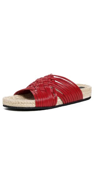 Stella McCartney Gaia Alter Mat Sandals Love Red 38