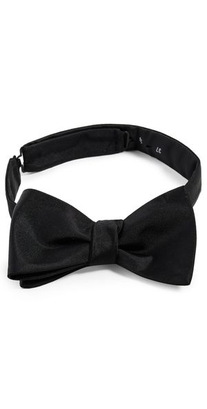 BOSS Silk Jacquard Bow Tie Black One Size