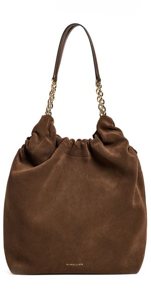 DeMellier Miami Bag Mocha Suede And Mocha Smooth One Size