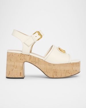 VLogo Signature Platform Sandals