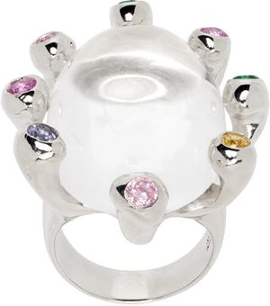 Mondo Mondo Bague Super Diva argentée
