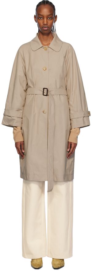 Max Mara Trench Ftrench beige - The Cube