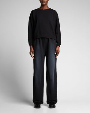 Crewneck French Terry Pullover