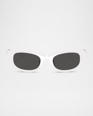 SK6036U Crystal-Hinge Plastic Pillow Sunglasses