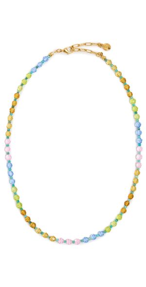 MAYAMAR Rainbow Crystal Choker Gold One Size
