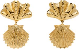Chloé Gold 'The Chloé Shells' Earrings