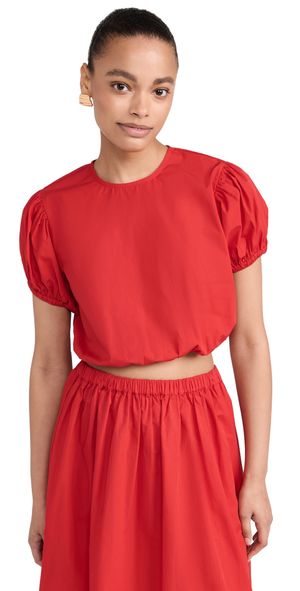 Playa Lucila Crew Top Red S