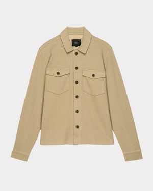 Men's Wells Rice-Stitched Overshirt