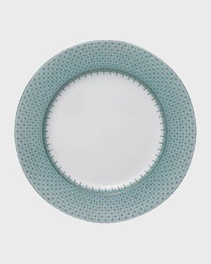 Green Lace Dinner Plate